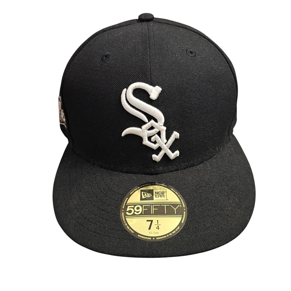 Chicago White Sox New Era 59FIFTY 2020 Postseason Patch Fitted Hat Size 7 1/4